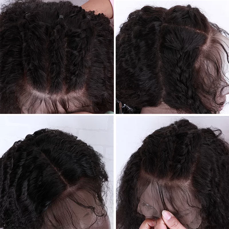 DT360L011 HD Lace WigsHair BundlesGlueless WigsCrochet hair extensions OUOHAIR