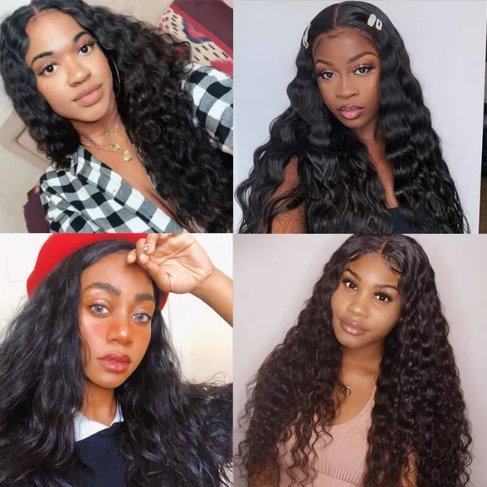 DT3BMLXNW0010 HD Lace WigsHair BundlesGlueless WigsCrochet hair extensions OUOHAIR