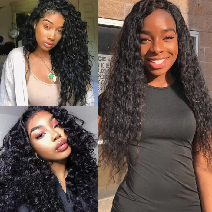 DT4PMLXNW00105 HD Lace WigsHair BundlesGlueless WigsCrochet hair extensions OUOHAIR