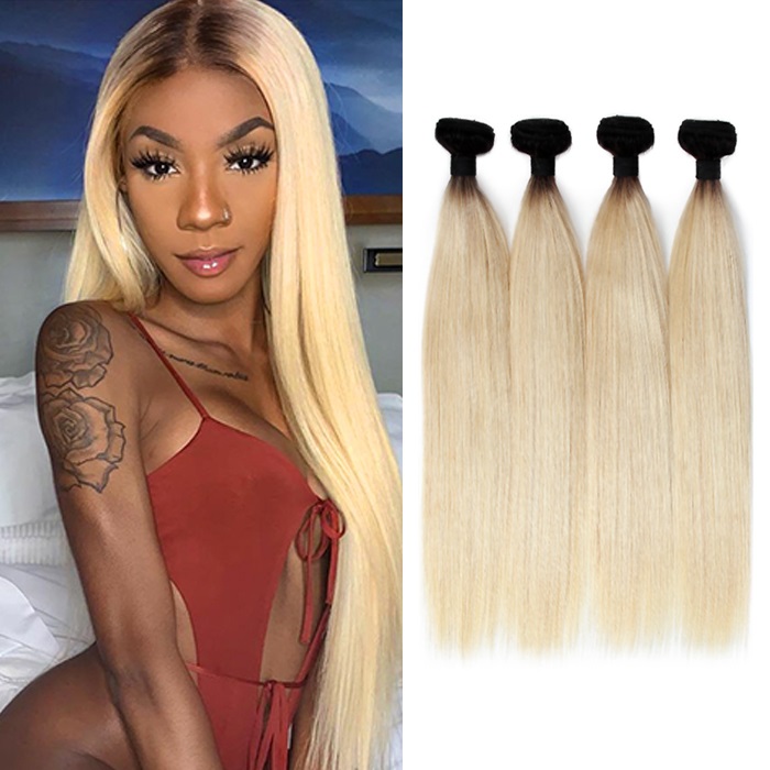 DTHH4BT613F0015 HD Lace WigsHair BundlesGlueless WigsCrochet hair extensions OUOHAIR