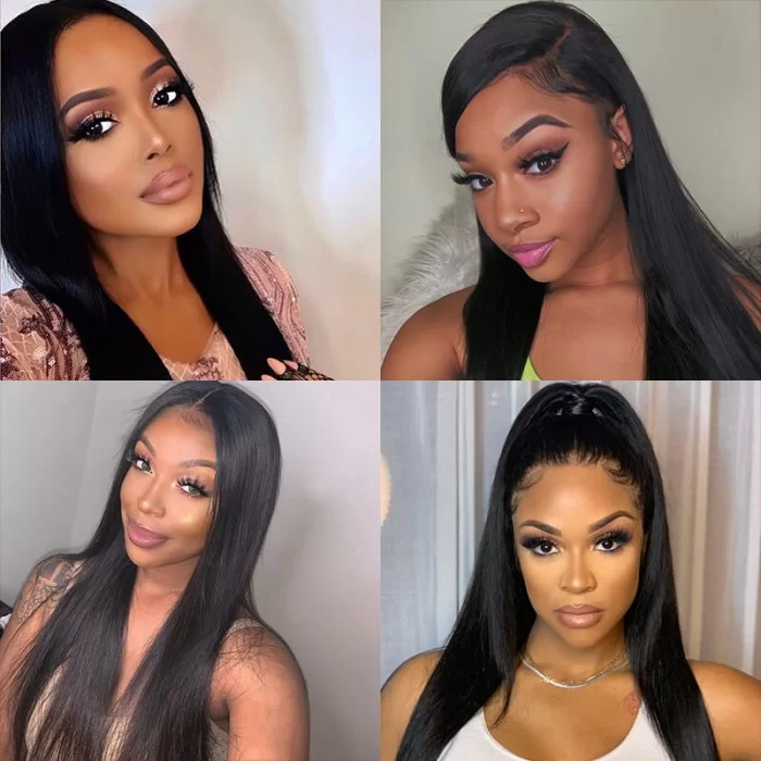 DTHH4PBX0014 HD Lace WigsHair BundlesGlueless WigsCrochet hair extensions OUOHAIR