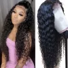 Deepcurlyfrontallacewigshumanhair01 HD Lace WigsHair BundlesGlueless WigsCrochet hair extensions OUOHAIR