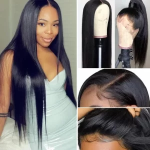 Frontlacewigshumanhairstraight01 HD Lace WigsHair BundlesGlueless WigsCrochet hair extensions OUOHAIR