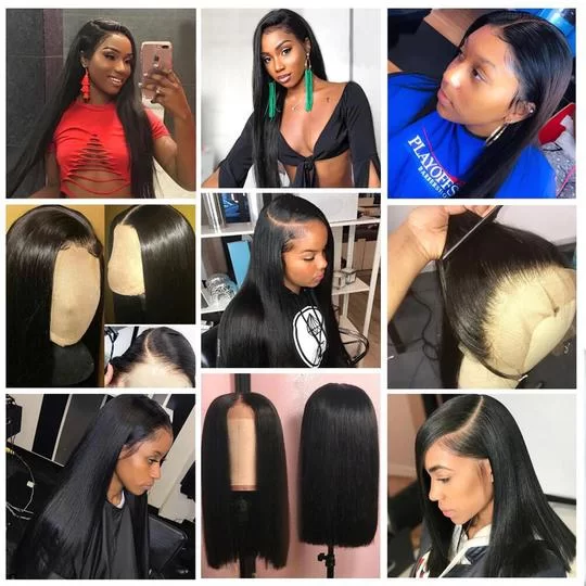 Frontlacewigshumanhairstraight05 HD Lace WigsHair BundlesGlueless WigsCrochet hair extensions OUOHAIR