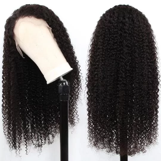 KinkyCurlyLaceFrontWigHighQuality2 HD Lace WigsHair BundlesGlueless WigsCrochet hair extensions OUOHAIR