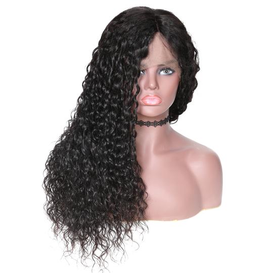 WaterWaveWigs13x4LaceFrontWigsHuman04 HD Lace WigsHair BundlesGlueless WigsCrochet hair extensions OUOHAIR