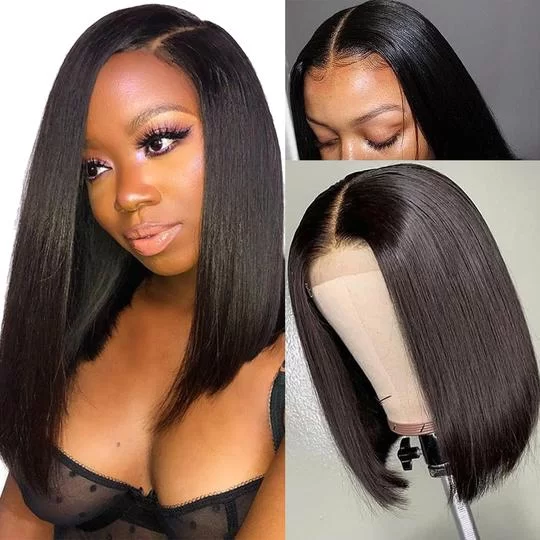 shortbobwigshumanhairwigsnatural01 HD Lace WigsHair BundlesGlueless WigsCrochet hair extensions OUOHAIR