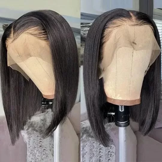 shortbobwigshumanhairwigsnatural02 HD Lace WigsHair BundlesGlueless WigsCrochet hair extensions OUOHAIR