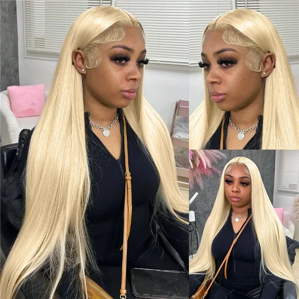 blonde613gluelesswigs4x6laceclosureprepluckedwithnaturalhairline3 HD Lace WigsHair BundlesGlueless WigsCrochet hair extensions OUOHAIR
