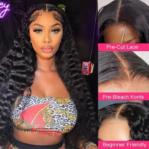 deepwaveweargogluelesswigs4x6hdlacewigsprecutlaceclosure332 HD Lace WigsHair BundlesGlueless WigsCrochet hair extensions OUOHAIR
