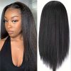 kinkstraightgluelesswigs4x6hdlaceclosurewithnaturalhairline9 HD Lace WigsHair BundlesGlueless WigsCrochet hair extensions OUOHAIR