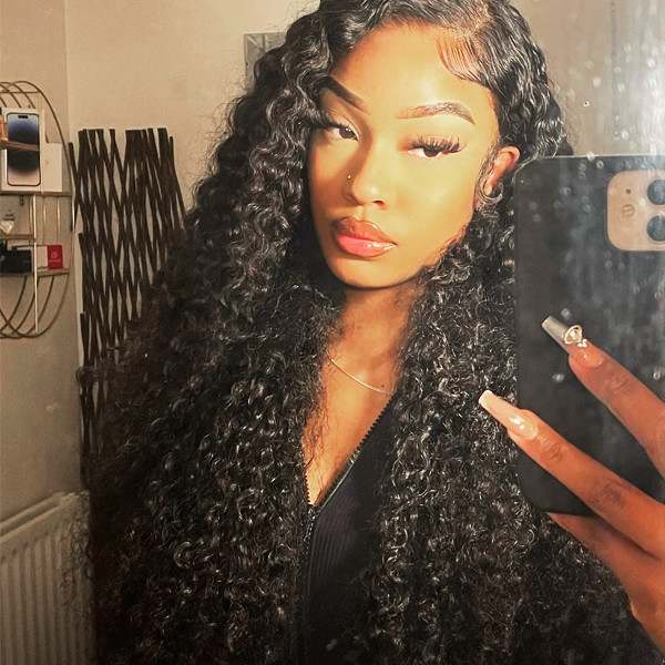 kinkycurlyeasyweargogluelesswigs4x6hdlaceprecutlaceclosure2 HD Lace WigsHair BundlesGlueless WigsCrochet hair extensions OUOHAIR