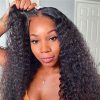 kinkycurlyeasyweargogluelesswigs4x6hdlaceprecutlaceclosure4 HD Lace WigsHair BundlesGlueless WigsCrochet hair extensions OUOHAIR