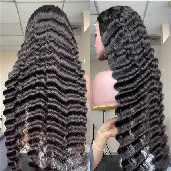 loosedeepwigsloosecurly4x6precuthdlaceclosuregluelesswigs2 HD Lace WigsHair BundlesGlueless WigsCrochet hair extensions OUOHAIR