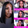 shortbobstraighthairgluelesswigprecut4x6hdlaceclosure2 HD Lace WigsHair BundlesGlueless WigsCrochet hair extensions OUOHAIR