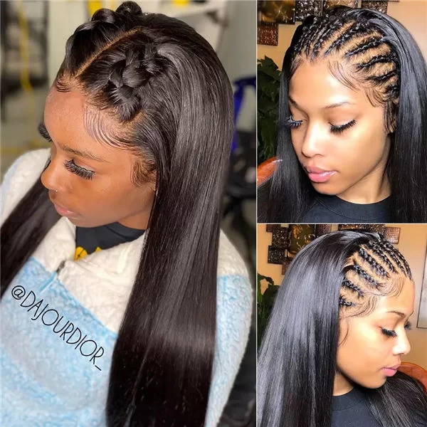 silkystraighthaireasyweargogluelesswigsprecut4x6hdlaceclosurewigs8 HD Lace WigsHair BundlesGlueless WigsCrochet hair extensions OUOHAIR