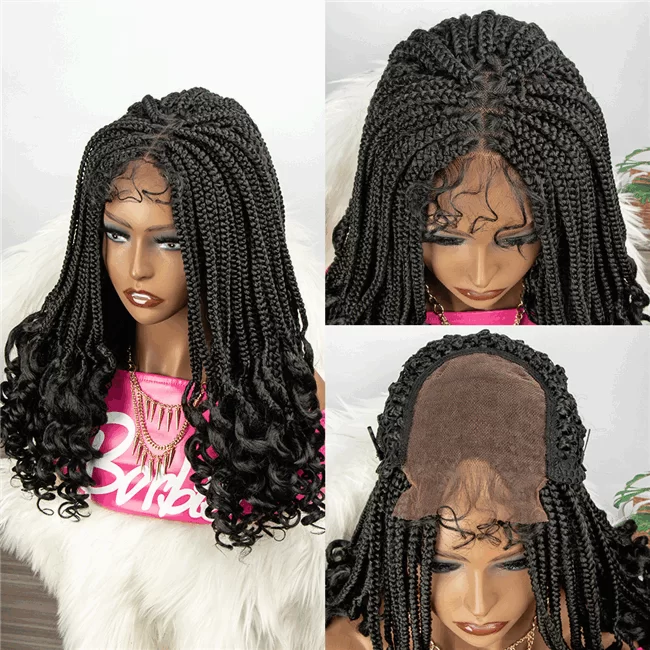 4x4 lace Braids Wigs synthetic fiber braided headband ouohair2 HD Lace WigsHair BundlesGlueless WigsCrochet hair extensions OUOHAIR
