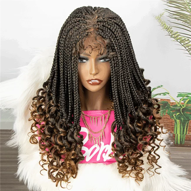 4x4 lace Braids Wigs synthetic fiber braided headband ouohair4 HD Lace WigsHair BundlesGlueless WigsCrochet hair extensions OUOHAIR