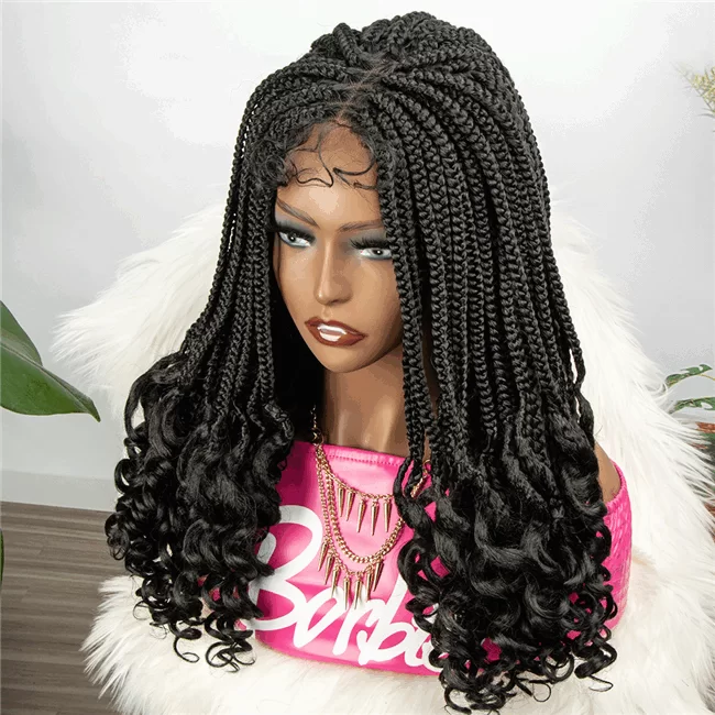 4x4 lace Braids Wigs synthetic fiber braided headband ouohair5 HD Lace WigsHair BundlesGlueless WigsCrochet hair extensions OUOHAIR