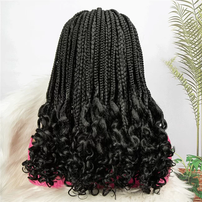 4x4 lace Braids Wigs synthetic fiber braided headband ouohair6 HD Lace WigsHair BundlesGlueless WigsCrochet hair extensions OUOHAIR