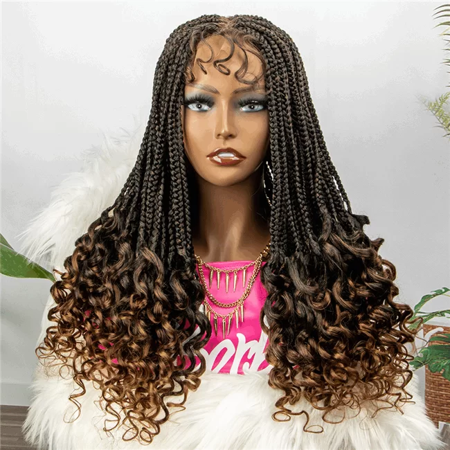 4x4 lace Braids Wigs synthetic fiber braided headband ouohair8 HD Lace WigsHair BundlesGlueless WigsCrochet hair extensions OUOHAIR