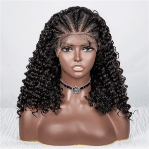 9X6 lace wig braids curly hair short sythetic fiber Wig ouohair4 HD Lace WigsHair BundlesGlueless WigsCrochet hair extensions OUOHAIR