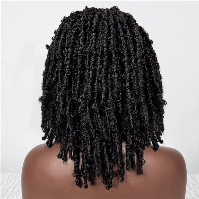 9X6 lace wig synthetic fiber short hair braid Wig ouohair 3 HD Lace WigsHair BundlesGlueless WigsCrochet hair extensions OUOHAIR