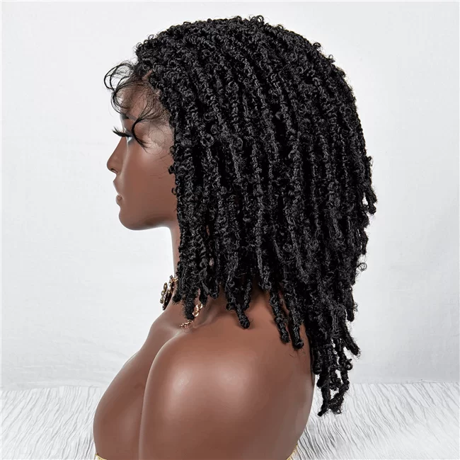 9X6 lace wig synthetic fiber short hair braid Wig ouohair 5 HD Lace WigsHair BundlesGlueless WigsCrochet hair extensions OUOHAIR