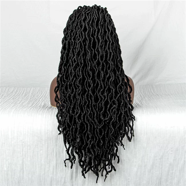 9x6 lace Faux Locs Twist Braids wig synthetic hair Braids Wig8 HD Lace WigsHair BundlesGlueless WigsCrochet hair extensions OUOHAIR
