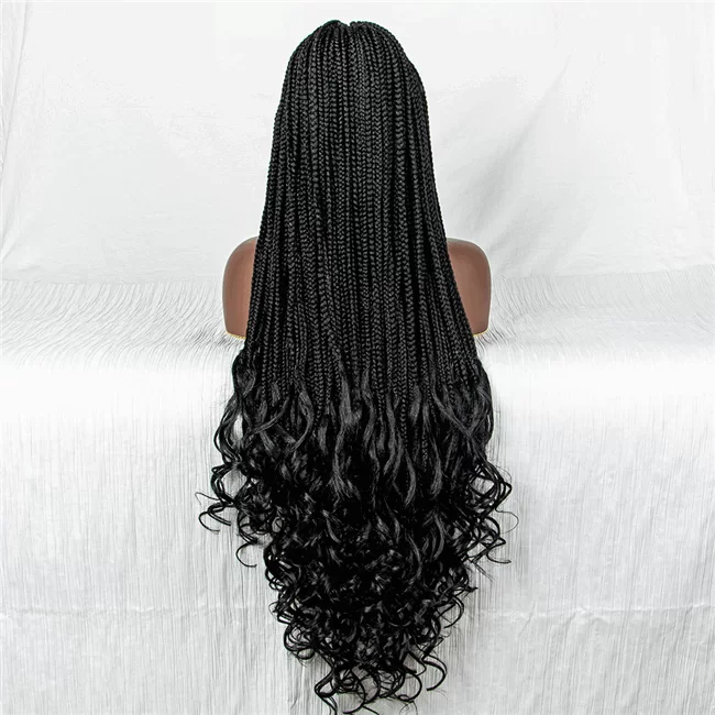 9x6 lace wig 2strand braid long Braids curly Wig5 HD Lace WigsHair BundlesGlueless WigsCrochet hair extensions OUOHAIR