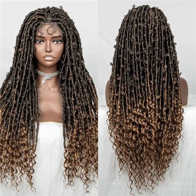 9x6 lace wig African Butterfly Locs Hair sythetic fiber Wig02 HD Lace WigsHair BundlesGlueless WigsCrochet hair extensions OUOHAIR