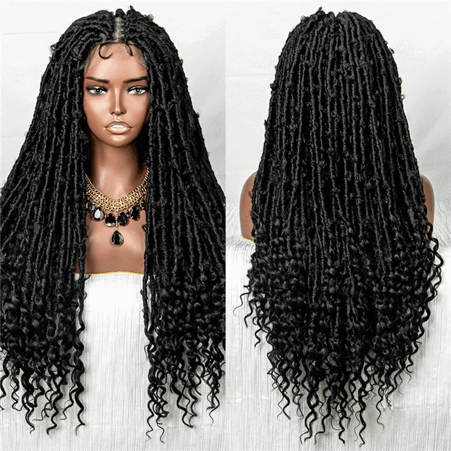 9x6 lace wig African Butterfly Locs Hair sythetic fiber Wig03 HD Lace WigsHair BundlesGlueless WigsCrochet hair extensions OUOHAIR