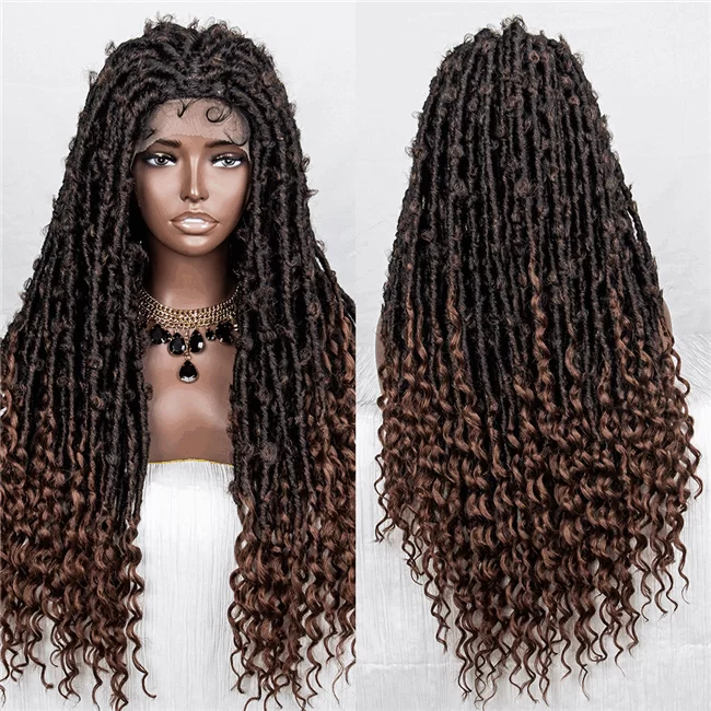 9x6 lace wig African Butterfly Locs Hair sythetic fiber Wig07 HD Lace WigsHair BundlesGlueless WigsCrochet hair extensions OUOHAIR