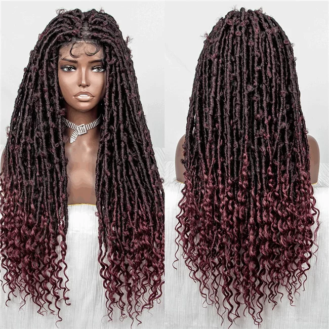 9x6 lace wig African Butterfly Locs Hair sythetic fiber Wig09 HD Lace WigsHair BundlesGlueless WigsCrochet hair extensions OUOHAIR