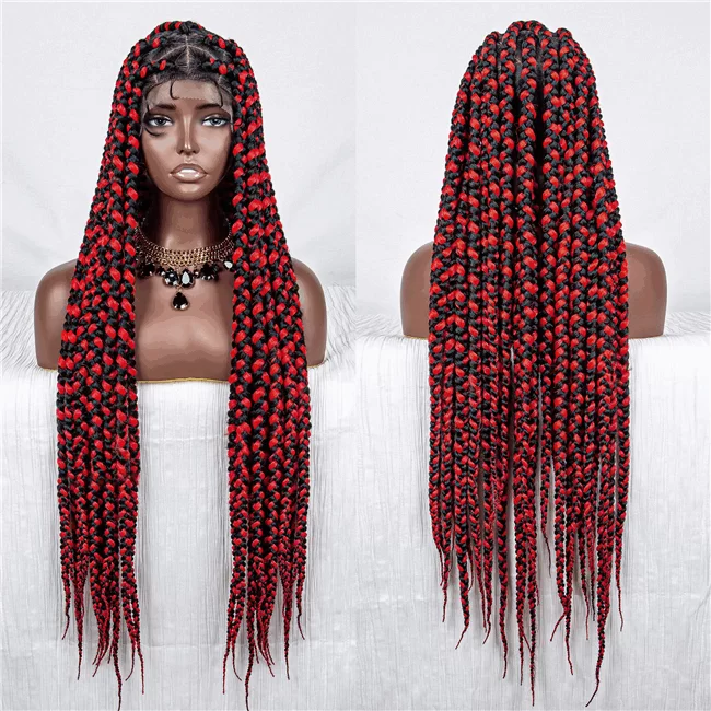 Full Lace Milan Braids Summer Breathable Lace Braids wig13 HD Lace WigsHair BundlesGlueless WigsCrochet hair extensions OUOHAIR