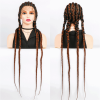 Full lace wig 4strand braid long lace Braids Wig2 HD Lace WigsHair BundlesGlueless WigsCrochet hair extensions OUOHAIR