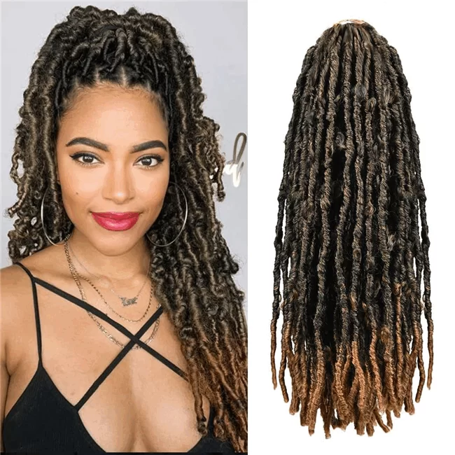 Handmade African Butterfly Locs Hair dirty braid crochet hair05 HD Lace WigsHair BundlesGlueless WigsCrochet hair extensions OUOHAIR