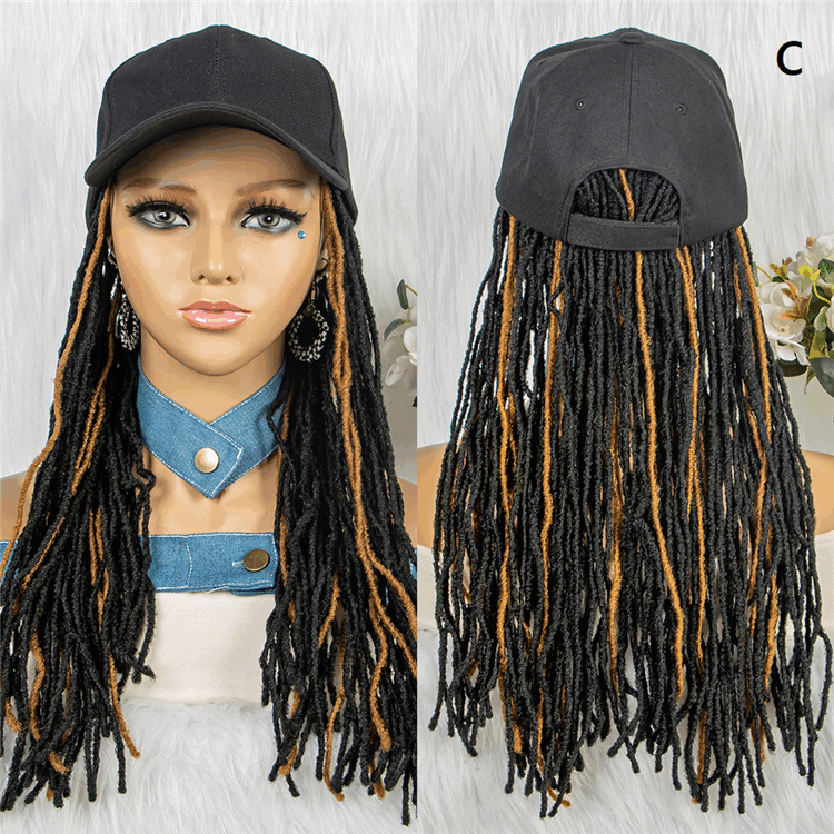 Three styles of cap wigs with thin braids and a cap OUOHAIR1 HD Lace WigsHair BundlesGlueless WigsCrochet hair extensions OUOHAIR