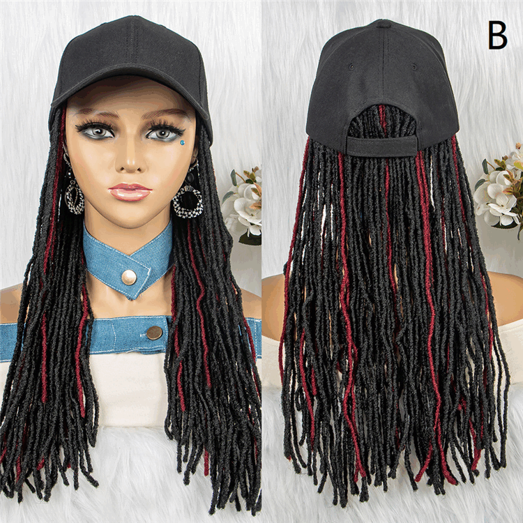 Three styles of cap wigs with thin braids and a cap OUOHAIR 1 HD Lace WigsHair BundlesGlueless WigsCrochet hair extensions OUOHAIR