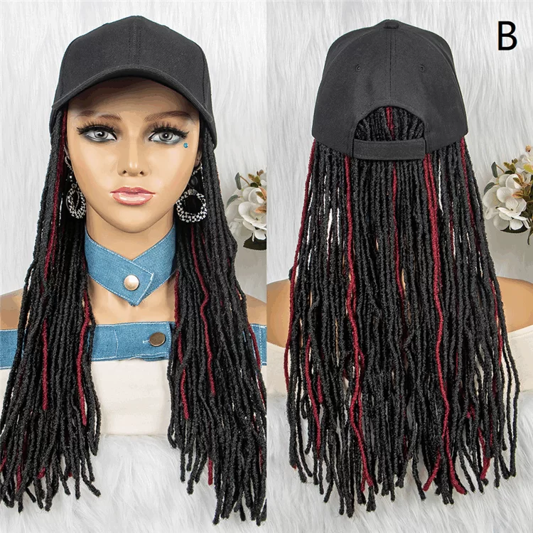 Three styles of cap wigs with thin braids and a cap OUOHAIR 1 HD Lace WigsHair BundlesGlueless WigsCrochet hair extensions OUOHAIR