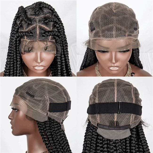 ouohair Full Lace Milan Braids Summer Breathable Lace Braids wig3 HD Lace WigsHair BundlesGlueless WigsCrochet hair extensions OUOHAIR